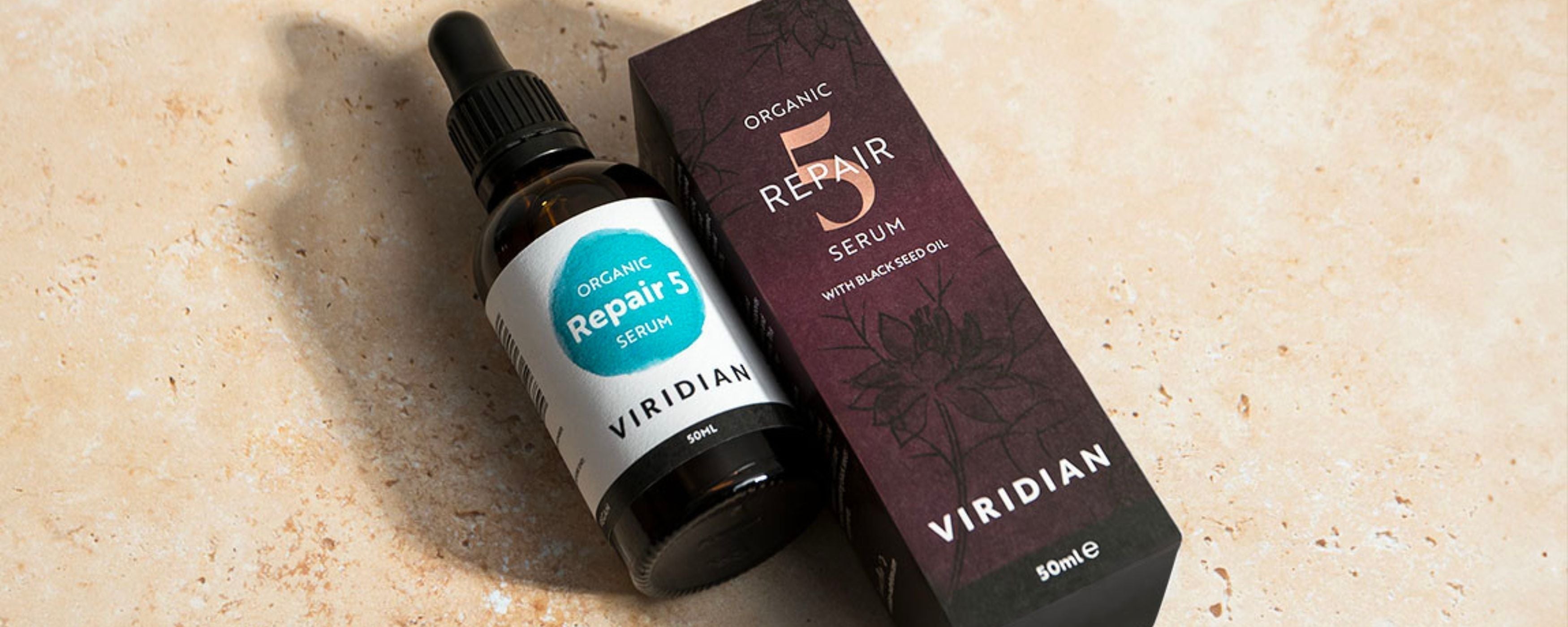 Viridian Repair 5 Luomuseerumi: 98 % käyttäjistä huomasi eron ihossaan