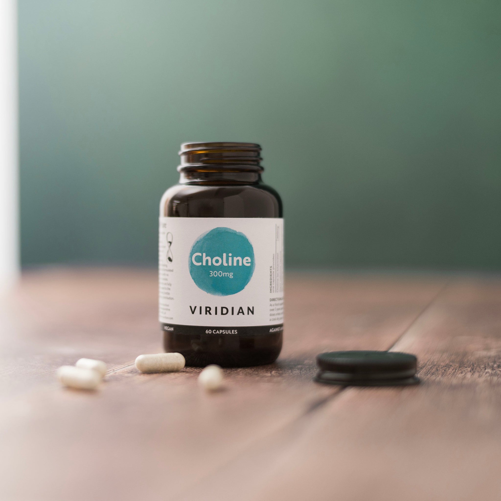 Viridian Koliini 300mg 60 kaps