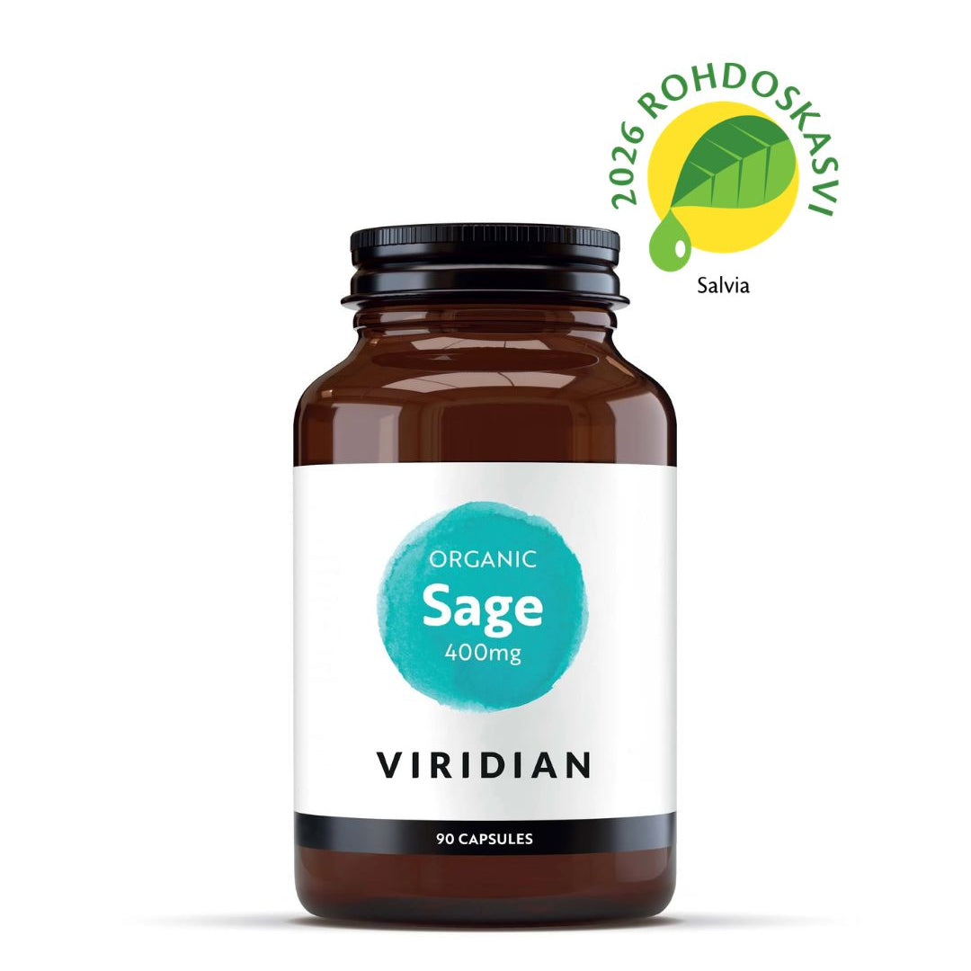 Viridian Luomu salvia 400 mg