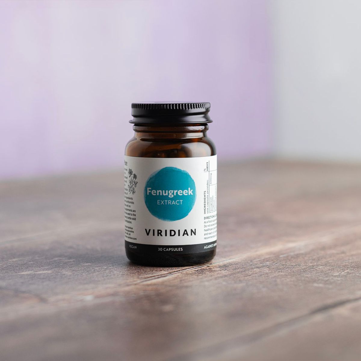 Viridian Fenugreek, Sarviapilauute 30 kaps