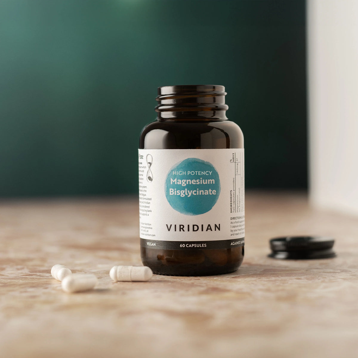 Viridian Magnesium Bisglysinaatti 200mg 60 kaps