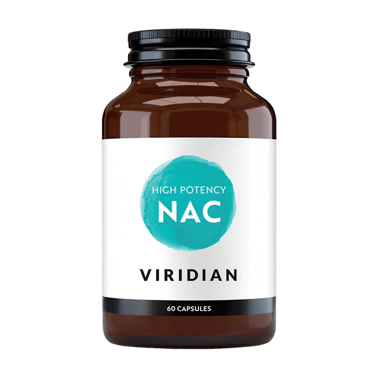 Viridian High Potency NAC 600mg 60 kaps.