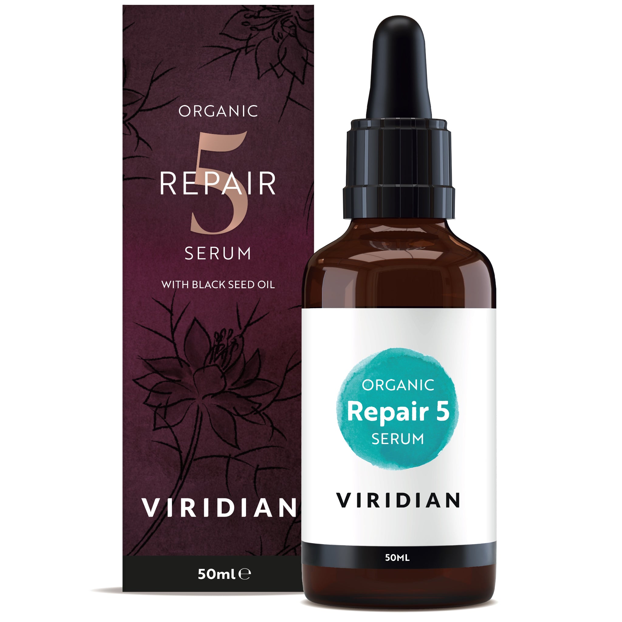 Viridian Repair 5 luomuseerumi 50 ml