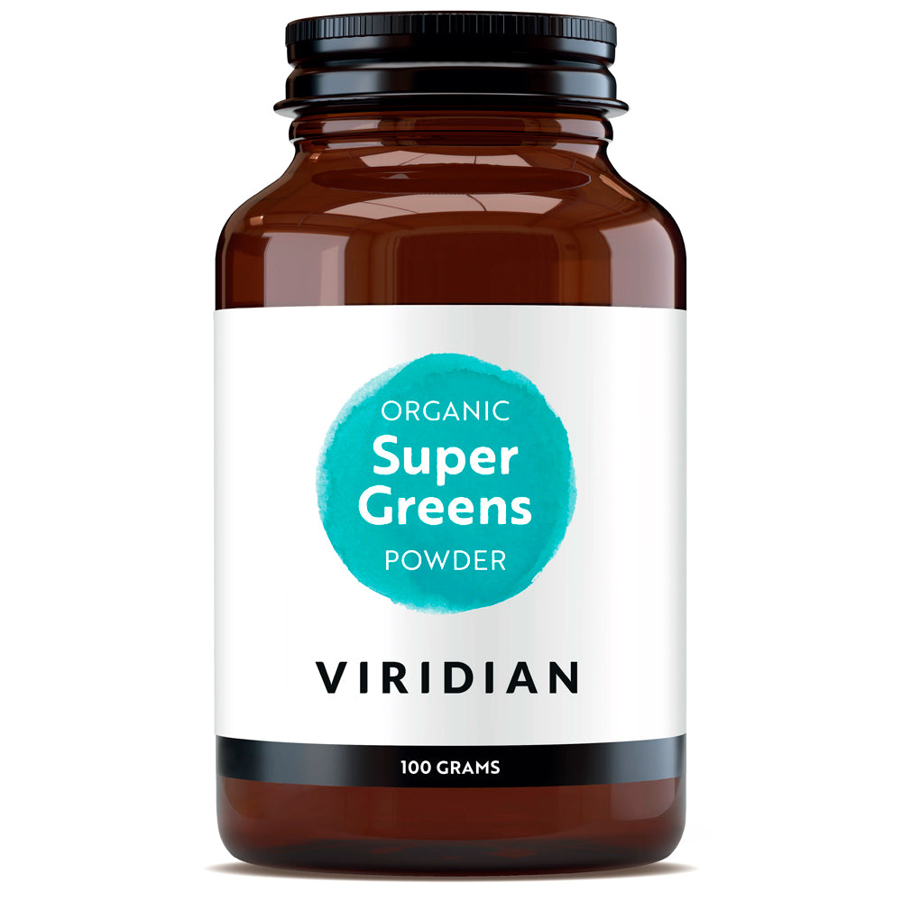 Viridian Super Greens luomu viherjauhe 100 g