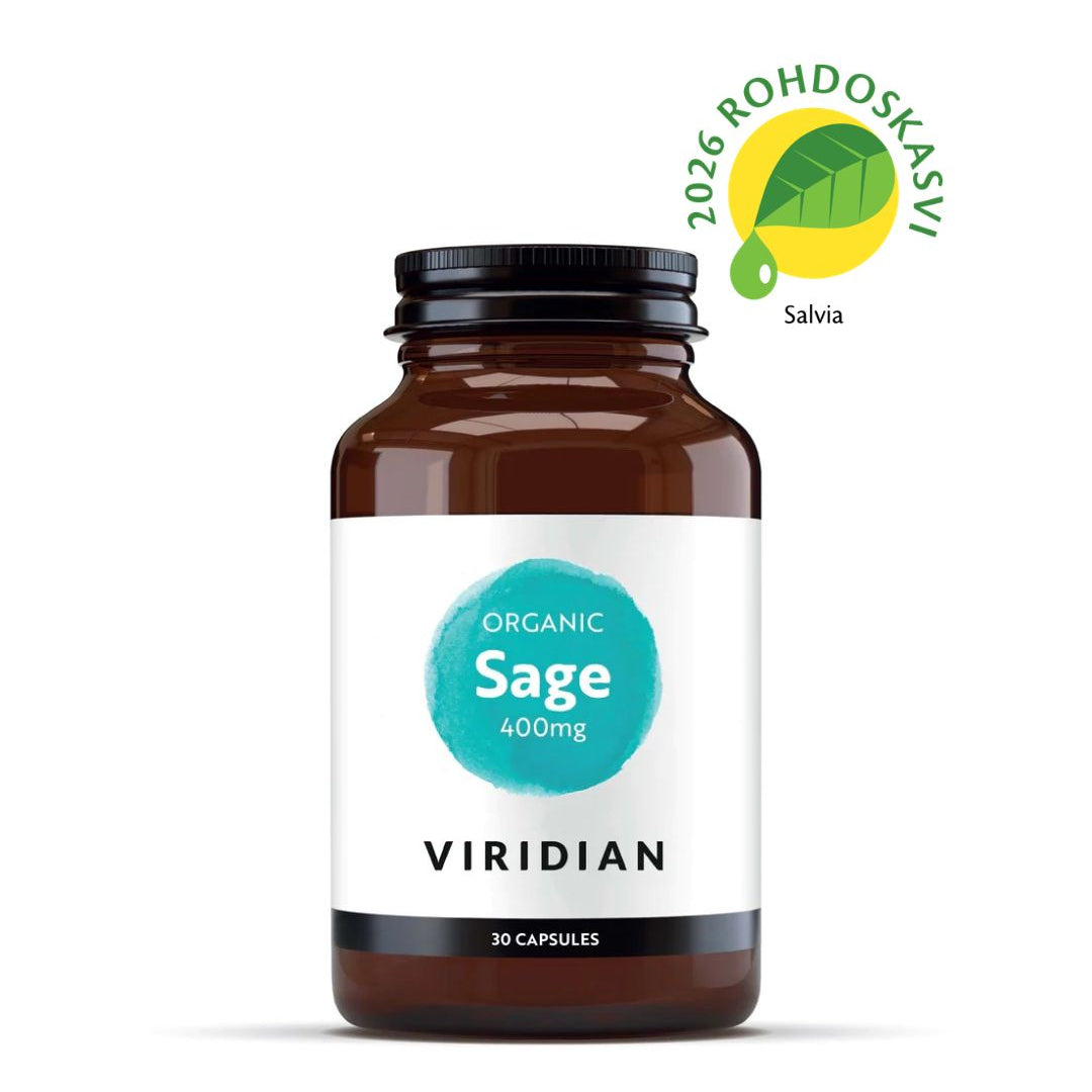 Viridian Luomu salvia 400 mg