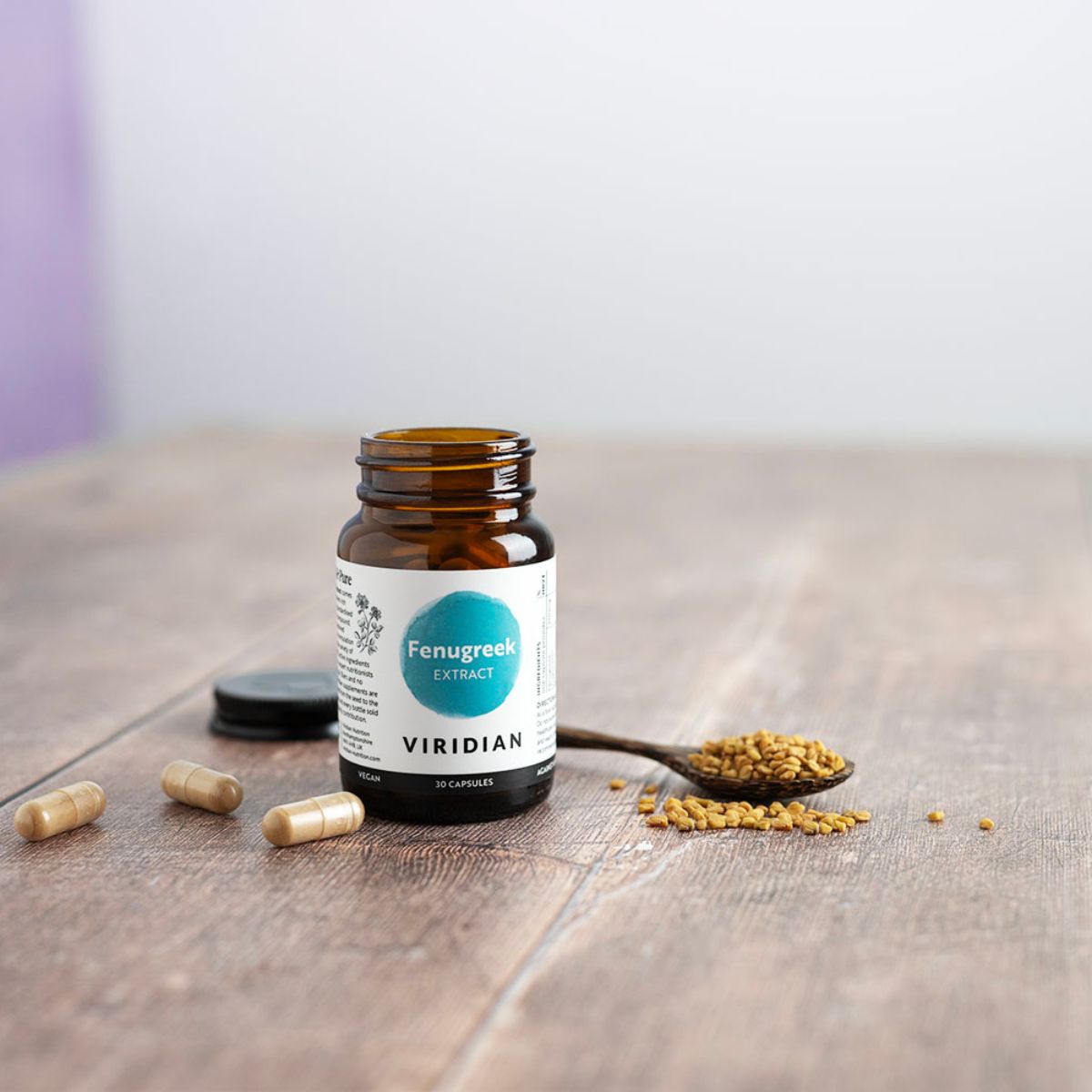 Viridian Fenugreek, Sarviapilauute 30 kaps