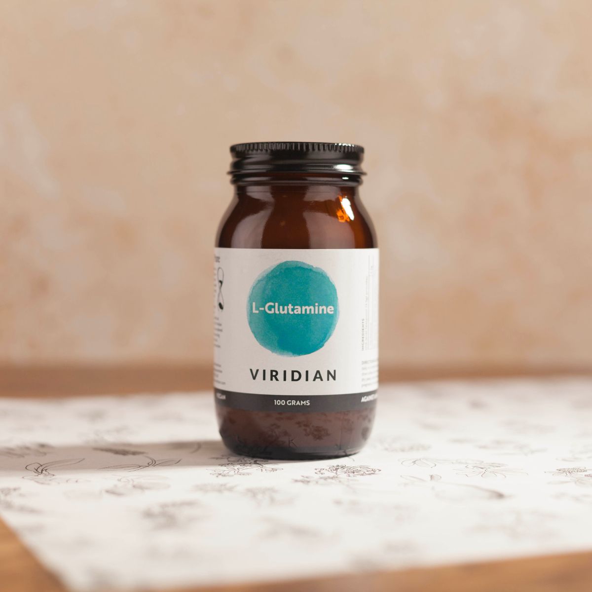 Viridian L-Glutamiinijauhe 100 g