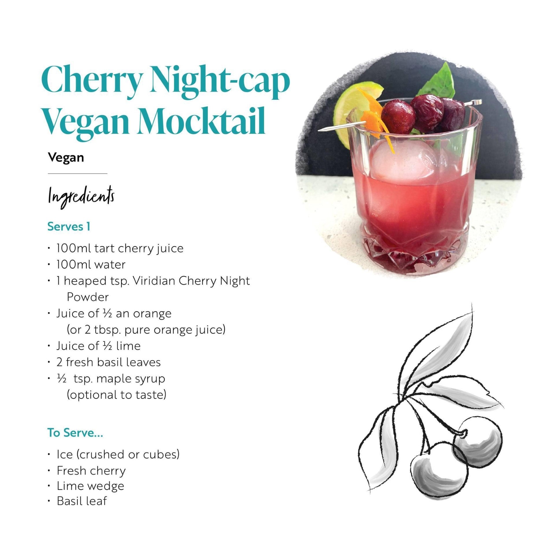 Viridian Cherry Night 150 g