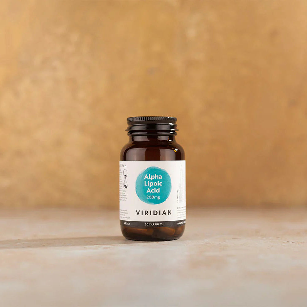 Viridian Alfalipoiinihappo 200mg 30 kaps