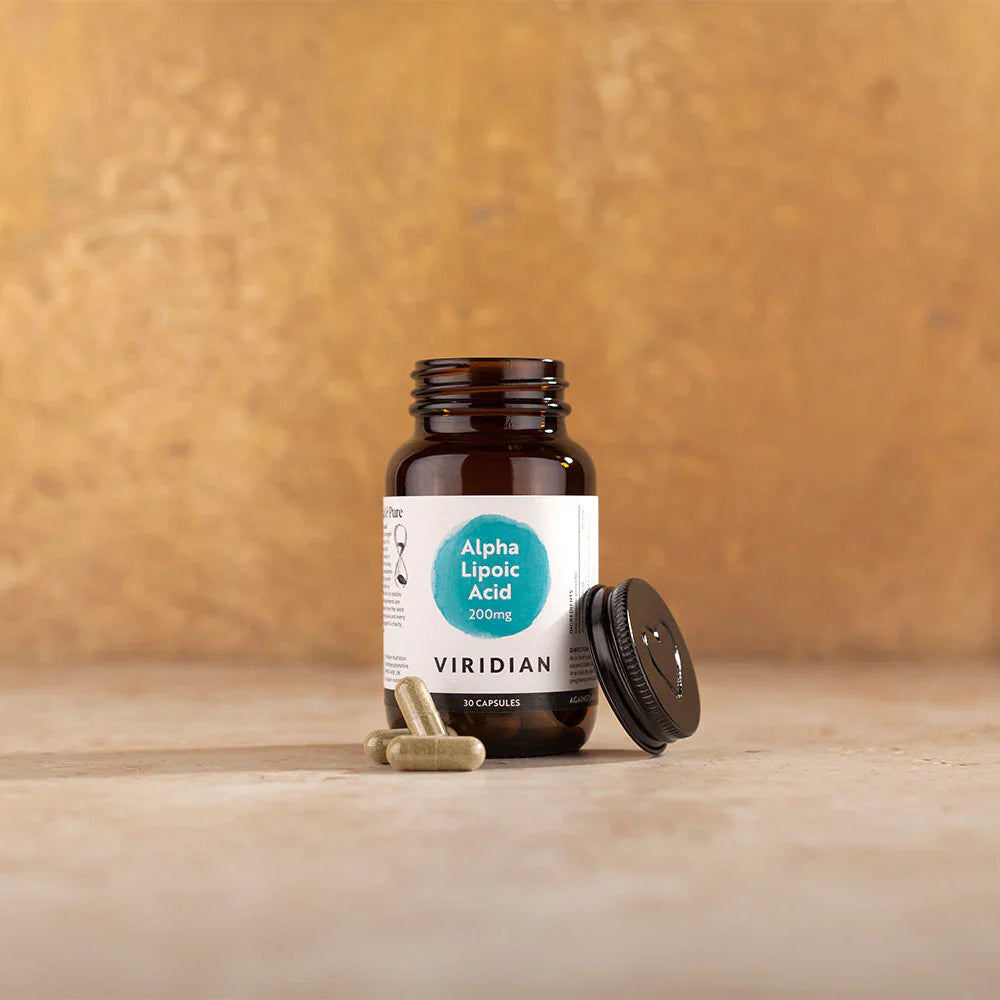 Viridian Alfalipoiinihappo 200mg 30 kaps